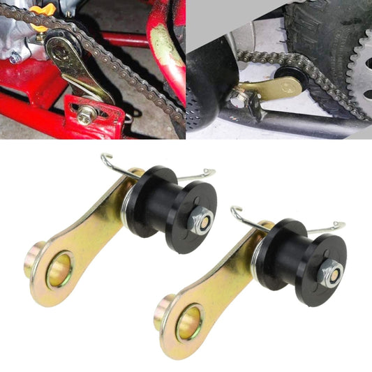 2 PCS Chain Roller Guide Tensioner Idler for 110CC/125CC/140CC Quad Dirt Bike ATV(Black) - Replacement Parts by buy2fix | Online Shopping UK | buy2fix
