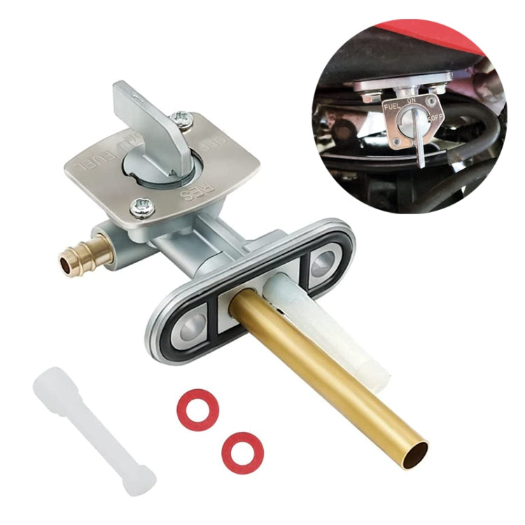 2 PCS Motorcycle Fuel Tap Valve Petcock Fuel Tank Gas Switch - Replacement Parts by buy2fix | Online Shopping UK | buy2fix