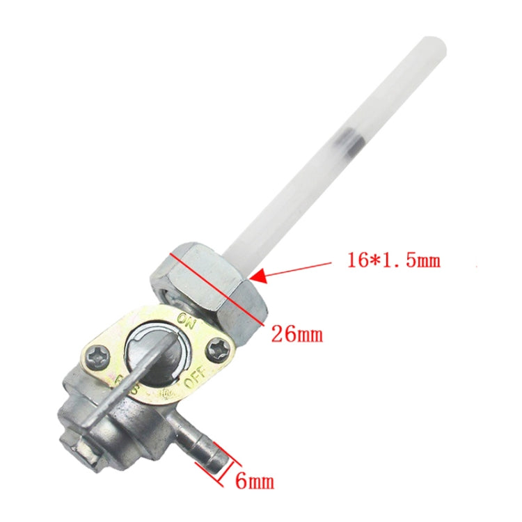 2 PCS Motorcycle Fuel Tap Valve Petcock Fuel Tank Gas Switch for Honda CB400/CB500/CB550/CB750(White) - Replacement Parts by buy2fix | Online Shopping UK | buy2fix