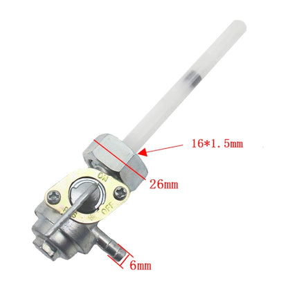 2 PCS Motorcycle Fuel Tap Valve Petcock Fuel Tank Gas Switch for Honda CB400/CB500/CB550/CB750(White) - Replacement Parts by buy2fix | Online Shopping UK | buy2fix