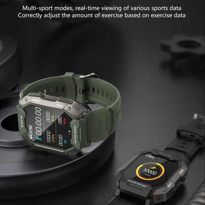 C20 1.71 inch TFT HD Screen Smart Watch, Support Heart Rate Monitoring/Blood Oxygen Monitoring(Green) - Smart Watches by buy2fix | Online Shopping UK | buy2fix
