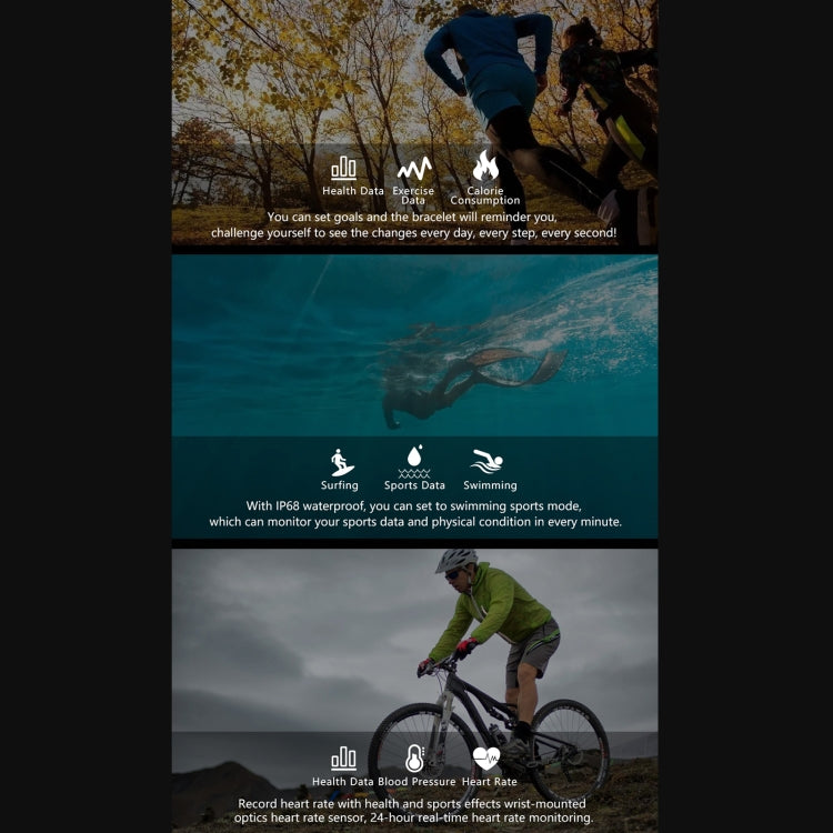 C21 1.32 inch HD Screen Smart Watch, Support Heart Rate Monitoring/Blood Oxygen Monitoring(Black) - Smart Watches by buy2fix | Online Shopping UK | buy2fix