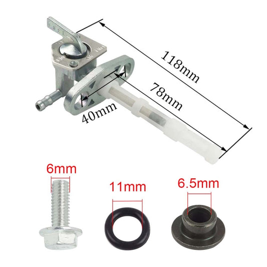 Motorcycle Fuel Tap Valve Petcock Fuel Tank Gas Switch for Honda CRF150 - Replacement Parts by buy2fix | Online Shopping UK | buy2fix