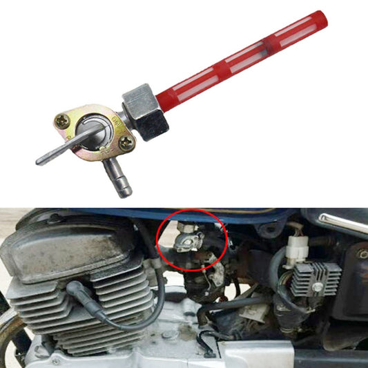 Motorcycle Fuel Tap Valve Petcock Fuel Tank Gas Switch for Honda CB400F 1977(Red) - Replacement Parts by buy2fix | Online Shopping UK | buy2fix