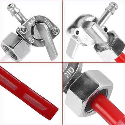 Motorcycle Fuel Tap Valve Petcock Fuel Tank Gas Switch for Honda CB400F 1977(White) - Replacement Parts by buy2fix | Online Shopping UK | buy2fix