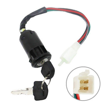 5 PCS Motocross Male Plug Ignition Key Switch Set for ATV 50cc-250cc - Replacement Parts by buy2fix | Online Shopping UK | buy2fix