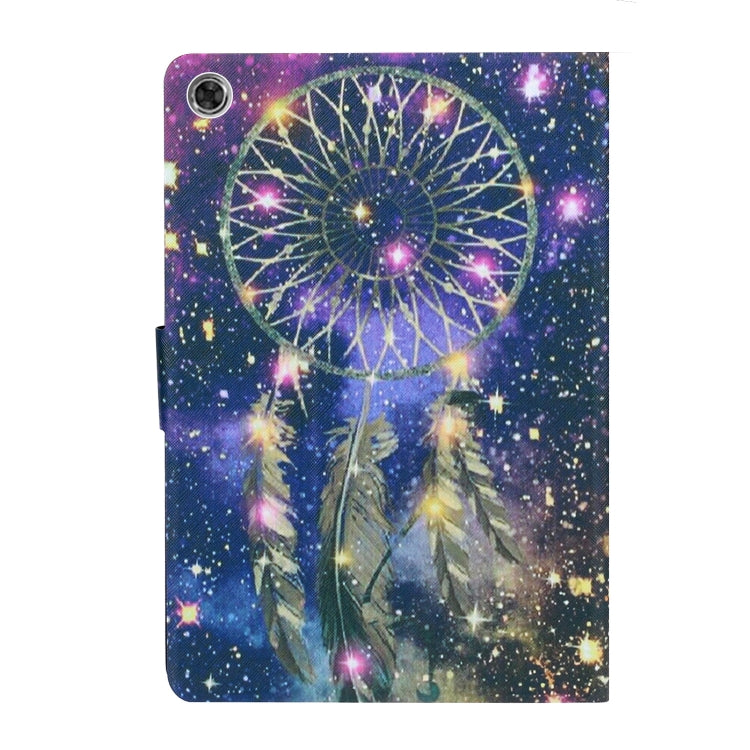 For Lenovo Tab M10 Plus 10.6 3rd Gen 2022 Voltage Coloured Drawing Smart Leather Tablet Case(Windbell) - Lenovo by buy2fix | Online Shopping UK | buy2fix