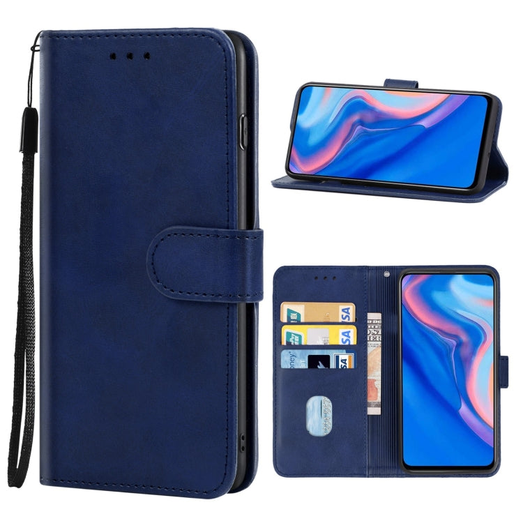 For Huawei P smart Z Leather Phone Case(Blue) - Huawei Cases by buy2fix | Online Shopping UK | buy2fix