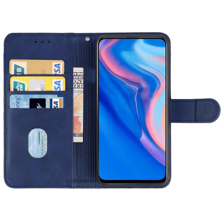 For Huawei P smart Z Leather Phone Case(Blue) - Huawei Cases by buy2fix | Online Shopping UK | buy2fix