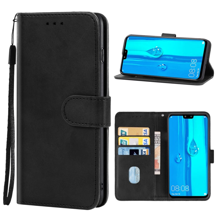 For Huawei Y9 2019 / Enjoy 9 Plus Leather Phone Case(Black) - Huawei Cases by buy2fix | Online Shopping UK | buy2fix