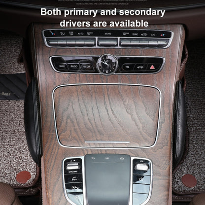 2 PCS Car Non-slip Soft Floor Protector Carpet Floor Mat Knee Bolster, Style:First Layer Cowhide(Apricot) by buy2fix