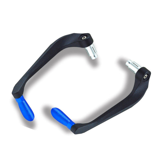 2 PCS Motorcycle Modification Accessories Striped Horn Shape Gear Brake Clutch Handbrake(Blue) - Motorbike Brakes by buy2fix | Online Shopping UK | buy2fix
