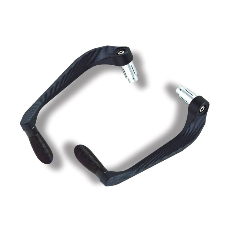 2 PCS Motorcycle Modification Accessories Striped Horn Shape Gear Brake Clutch Handbrake(Black) - In Car by buy2fix | Online Shopping UK | buy2fix