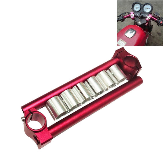Motorcycle Modification Accessories CNC Handle Bar Grips Set(Red) - Grips by buy2fix | Online Shopping UK | buy2fix
