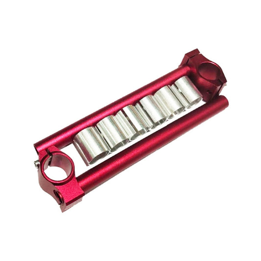 Motorcycle Modification Accessories CNC Handle Bar Grips Set(Red) - Grips by buy2fix | Online Shopping UK | buy2fix