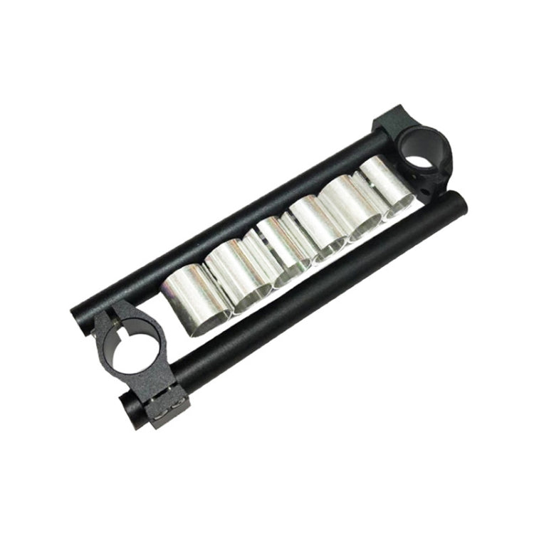 Motorcycle Modification Accessories CNC Handle Bar Grips Set(Black) - Grips by buy2fix | Online Shopping UK | buy2fix