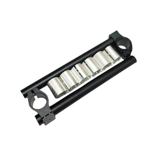 Motorcycle Modification Accessories CNC Handle Bar Grips Set(Black) - Grips by buy2fix | Online Shopping UK | buy2fix