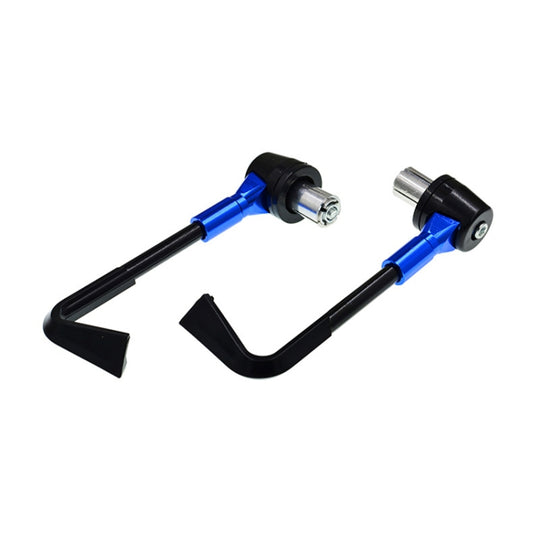 2 PCS Universal 22mm Shockproof Protection Rod CNC Horn Shape Handbrake Motorcycle Modification Accessories(Blue) - Motorbike Brakes by buy2fix | Online Shopping UK | buy2fix
