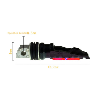 Universal Motor Bike Footpegs Foot Rests Rear Pedals Set Motorcycle Modification Accessories(Red) - Others by buy2fix | Online Shopping UK | buy2fix