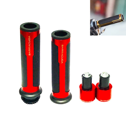 Motorcycle Modification Accessories Hand Grip Cover Handlebar Set(Red) - Grips by buy2fix | Online Shopping UK | buy2fix