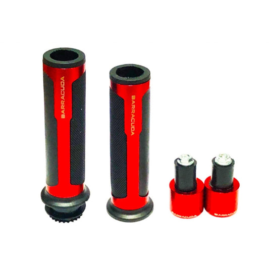 Motorcycle Modification Accessories Hand Grip Cover Handlebar Set(Red) - Grips by buy2fix | Online Shopping UK | buy2fix