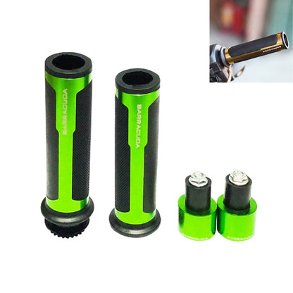 Motorcycle Modification Accessories Hand Grip Cover Handlebar Set(Green) - Grips by buy2fix | Online Shopping UK | buy2fix