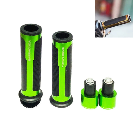 Motorcycle Modification Accessories Hand Grip Cover Handlebar Set(Green) - Grips by buy2fix | Online Shopping UK | buy2fix