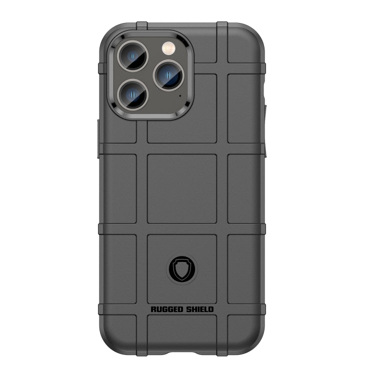 For iPhone 14 Pro Max Lanyard Rugged Shield TPU Phone Case (Black) - iPhone 14 Pro Max Cases by buy2fix | Online Shopping UK | buy2fix