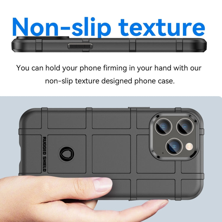 For iPhone 14 Pro Max Lanyard Rugged Shield TPU Phone Case (Black) - iPhone 14 Pro Max Cases by buy2fix | Online Shopping UK | buy2fix