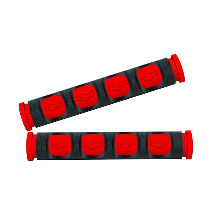 2 PCS Motorcycle Modification Accessories PVC Horn ShapeHand Grip Cover Handlebar Set(Red) - Grips by buy2fix | Online Shopping UK | buy2fix