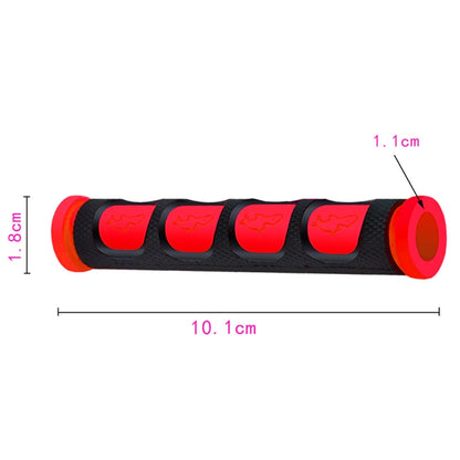 2 PCS Motorcycle Modification Accessories PVC Horn ShapeHand Grip Cover Handlebar Set(Red) - Grips by buy2fix | Online Shopping UK | buy2fix