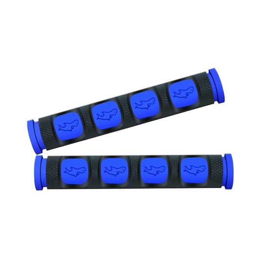 2 PCS Motorcycle Modification Accessories PVC Horn ShapeHand Grip Cover Handlebar Set(Blue) - Grips by buy2fix | Online Shopping UK | buy2fix