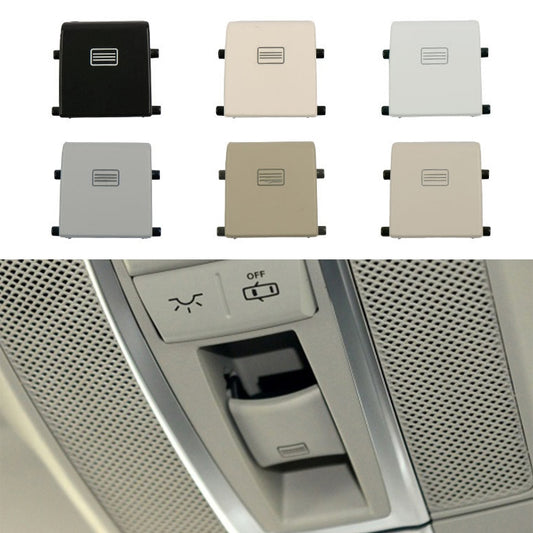 Car Dome Light Button Sunroof Window Switch Button for Mercedes-Benz W166 / W292 2012-, Left Driving, Style:Flat(Grey White) - Car Switches by buy2fix | Online Shopping UK | buy2fix