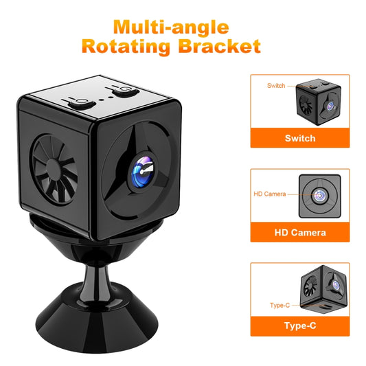 K14 1080P Outdoor Sports HD Infrared Night Vision Home Camera(Black) - Mini Camera by buy2fix | Online Shopping UK | buy2fix