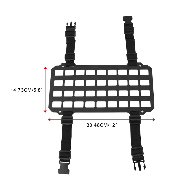 CSB124 Car Seat Organizer Storage Rack Rigid Insert Panel - Seat Accessories by buy2fix | Online Shopping UK | buy2fix