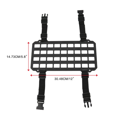 CSB124 Car Seat Organizer Storage Rack Rigid Insert Panel - Seat Accessories by buy2fix | Online Shopping UK | buy2fix