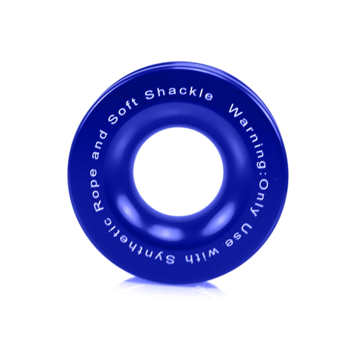 Truck Winch Snatch Recovery Ring for Soft Shackle ATV UTV Rcovery 41000 lb(Blue) - Towing Bars by buy2fix | Online Shopping UK | buy2fix