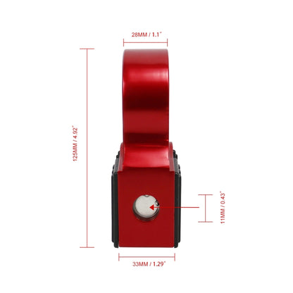 TH049-R Aluminum Flatlink Winch Shackle Mount Assembly for Tow Haul Truck ATV UTV Winch Lines Winch Hook - Towing Bars by buy2fix | Online Shopping UK | buy2fix