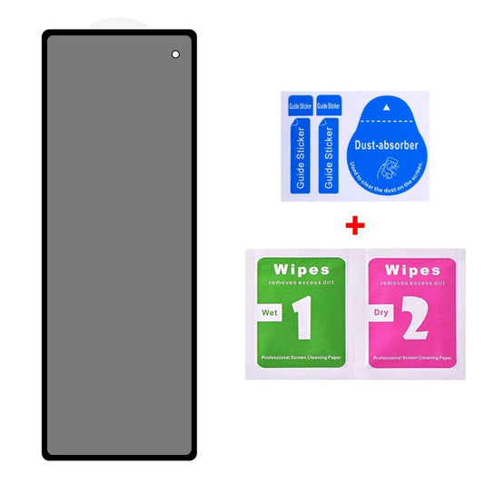 Full Cover Anti-peeping Tempered Glass Film For Xiaomi Mi Mix Fold -  by buy2fix | Online Shopping UK | buy2fix