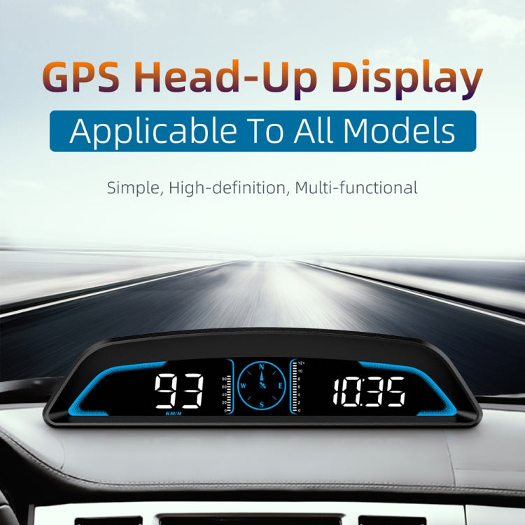 G3 Car 5.5 inch HUD Head-up Display HD GPS Speed Alarm Odometer - Head Up Display System by buy2fix | Online Shopping UK | buy2fix
