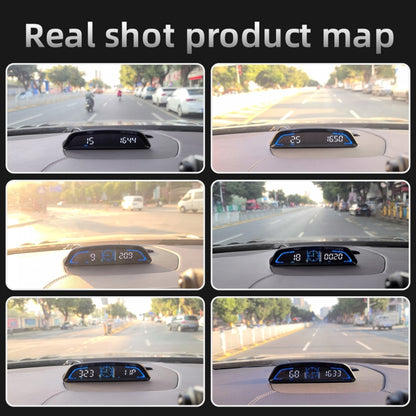 G3 Car 5.5 inch HUD Head-up Display HD GPS Speed Alarm Odometer - Head Up Display System by buy2fix | Online Shopping UK | buy2fix