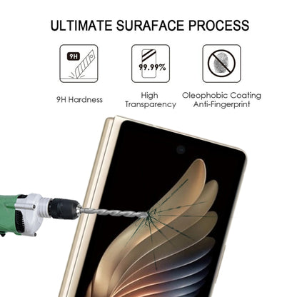 25 PCS Full Glue Screen Tempered Glass Film For Samsung W21 5G - Galaxy Tempered Glass by buy2fix | Online Shopping UK | buy2fix