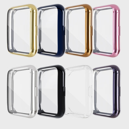 For Huawei Watch Fit 2 TPU Electroplating Watch Protective Case(Transparent) by buy2fix