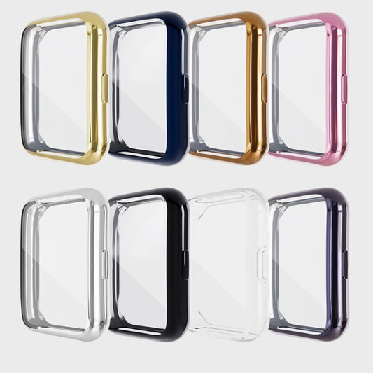 For Huawei Watch Fit 2 TPU Electroplating Watch Protective Case(Transparent) by buy2fix