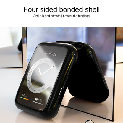 For Huawei Watch Fit 2 TPU Electroplating Watch Protective Case(Transparent) by buy2fix