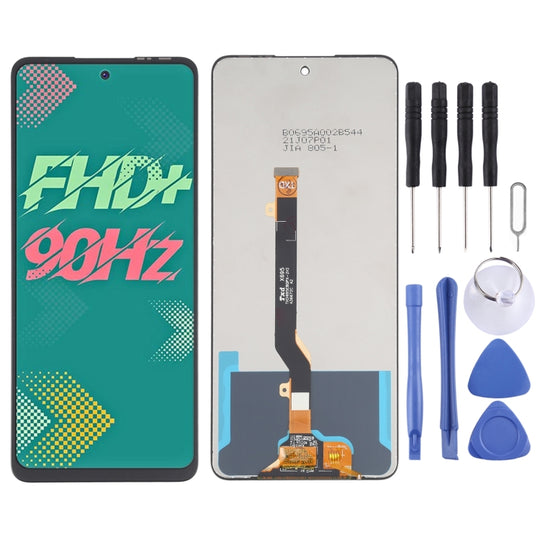 Écran LCD et numériseur assemblage complet pour Tecno Spark 8 Pro KG8