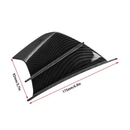Motorcycle Winglet Aerodynamic Wing Kit Spoiler, Style:Glossy Carbon - Ornamental Parts by buy2fix | Online Shopping UK | buy2fix