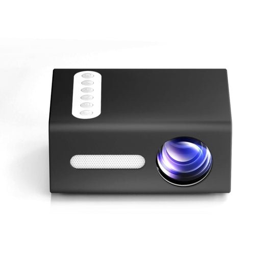 T300 25ANSI LED Portable Home Multimedia Game Projector, Plug Type:AU Plug(Black) - LED Projector by buy2fix | Online Shopping UK | buy2fix