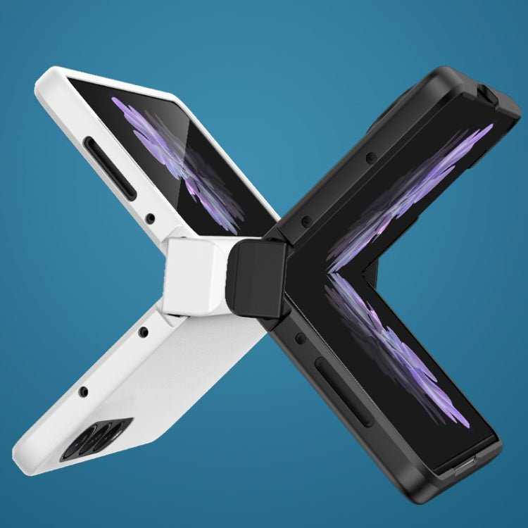 For Samsung Galaxy Z Fold4 5G PC Skin Feel Folding Phone Case(Black) - Galaxy Z Fold4 5G Cases by buy2fix | Online Shopping UK | buy2fix