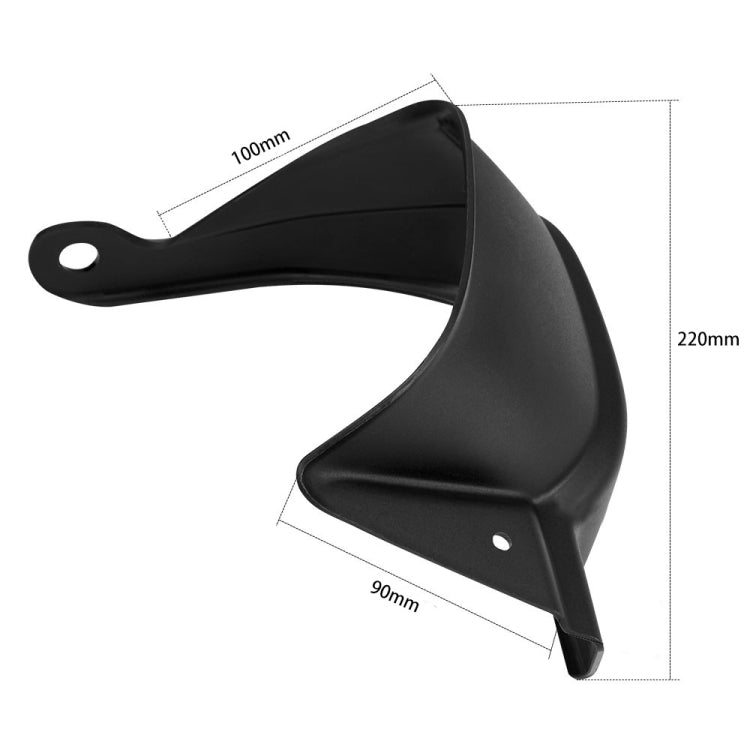 Motorcycle ABS Hand Guards Protectors for Honda NC700X NC750X 2012-2020 - Ornamental Parts by buy2fix | Online Shopping UK | buy2fix